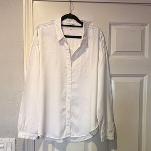 Cloth & Stone Classic White Button Down Shirt